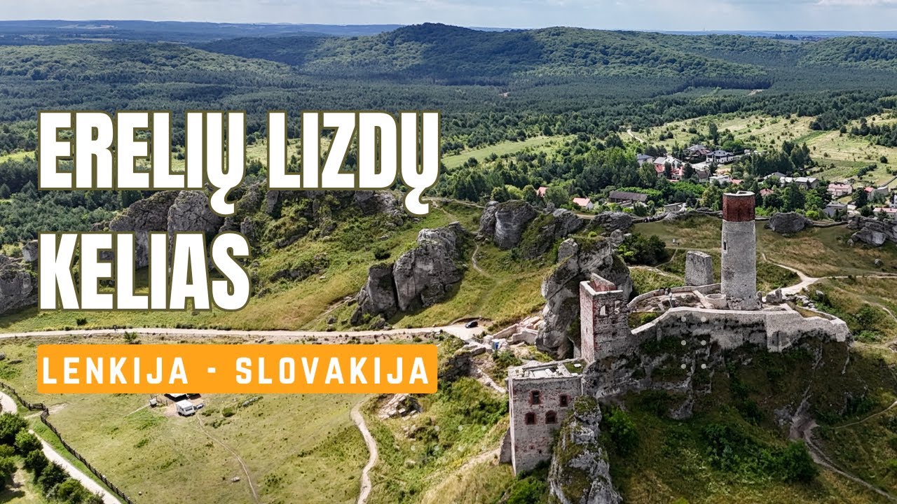 Erelių Lizdų Kelias - 4 dienų kelionė MOTOCIKLU per Lenkiją ir Slovakijos kalnus | 4K