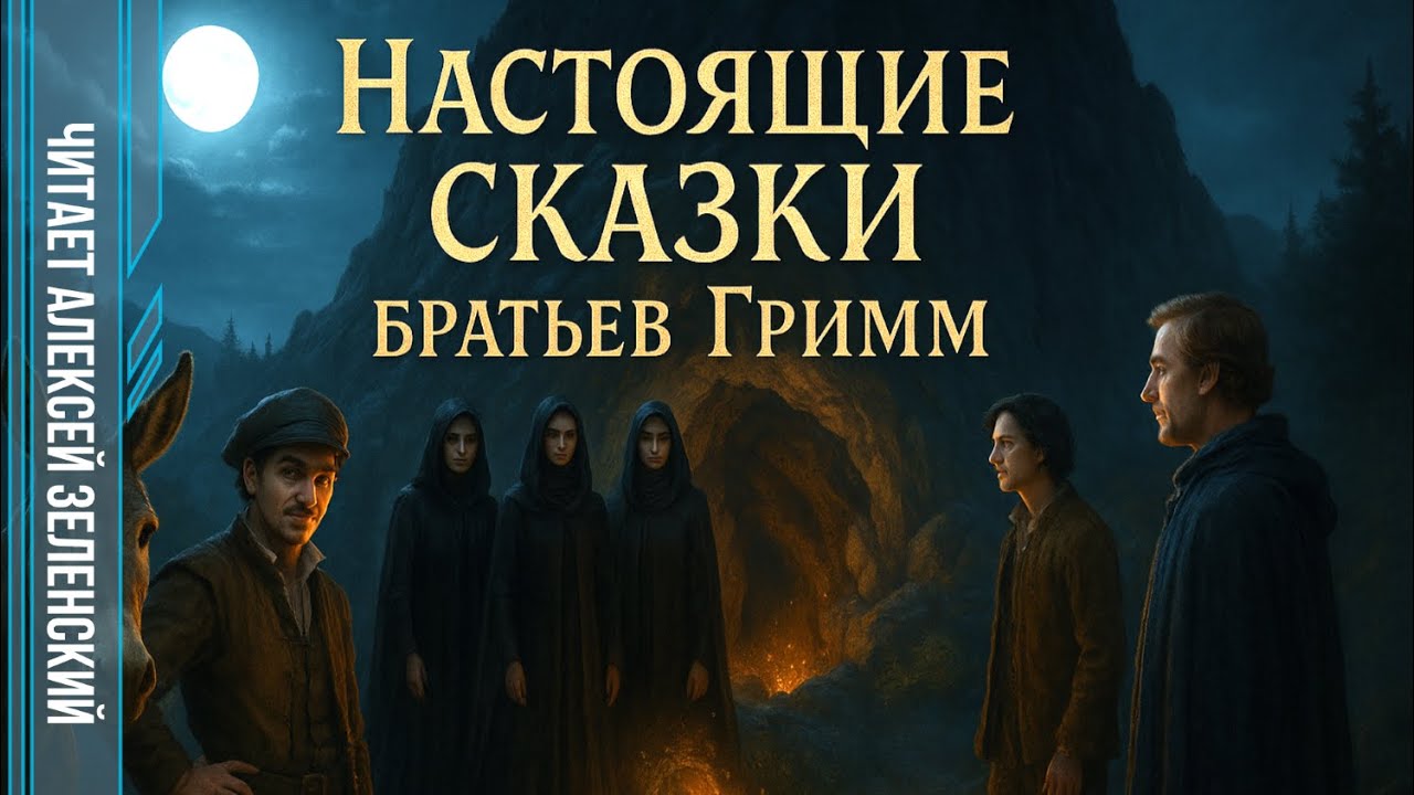 Гримм  "Настоящие сказки братьев Гримм"  читает Алексей Зеленский
