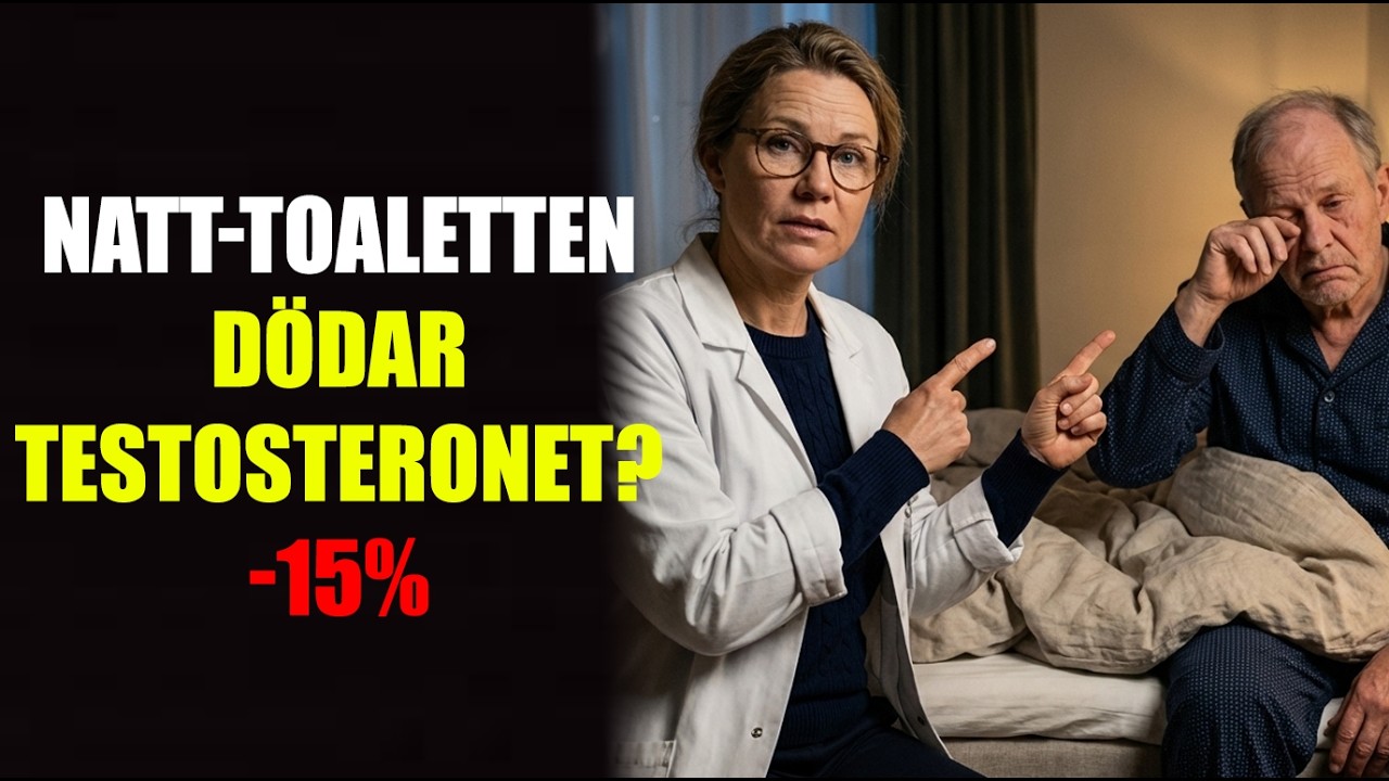 Du förlorar 15 % av ditt testosteron VARJE VECKA! Hur nattliga toalettbesök DÖDAR DIN EREKTION