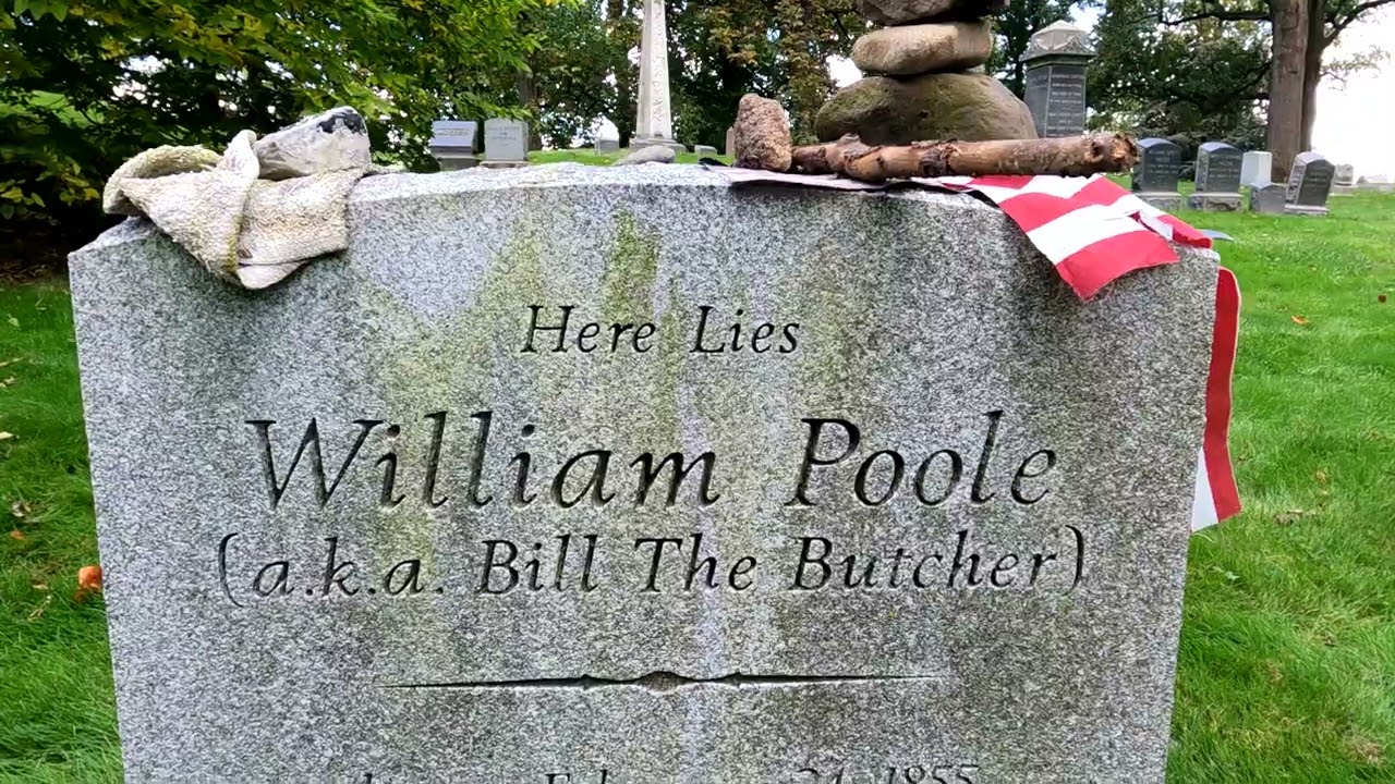 Bill The Butcher & Boss Tweed (Graves)  - Green-Wood Cemetery