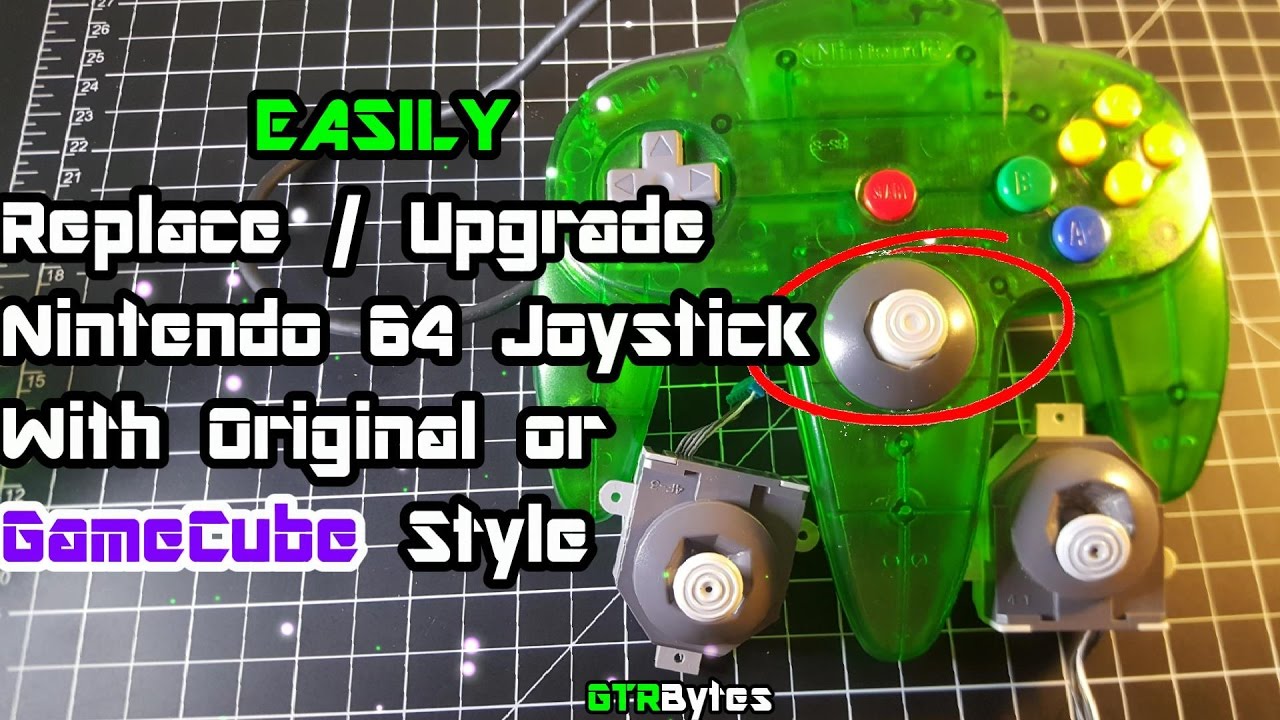 How To Replace / Upgrade N64 Joystick