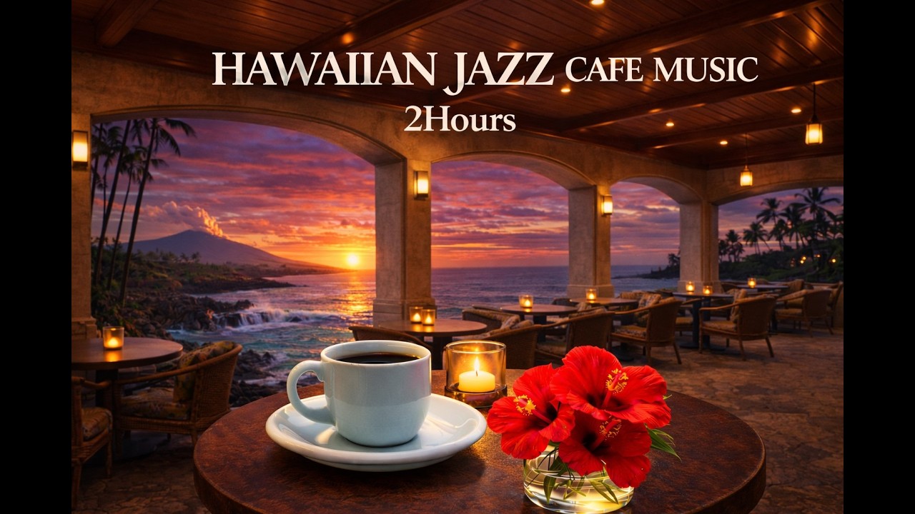 2 Hours of Hawaiian Jazz Calm Café Music for Study, Work, and Deep Focus – Vol.19