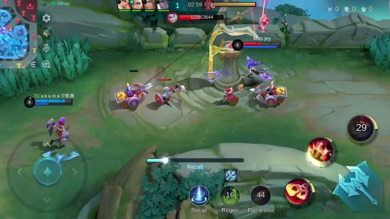 GAMEPLAY HERO HARLEY PART 2 - MOBILE LEGENDS BANG BANG (MLBB) 