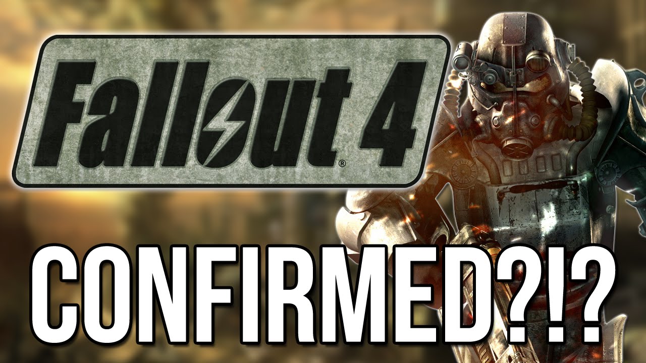 FALLOUT 4 CONFIRMED?!?