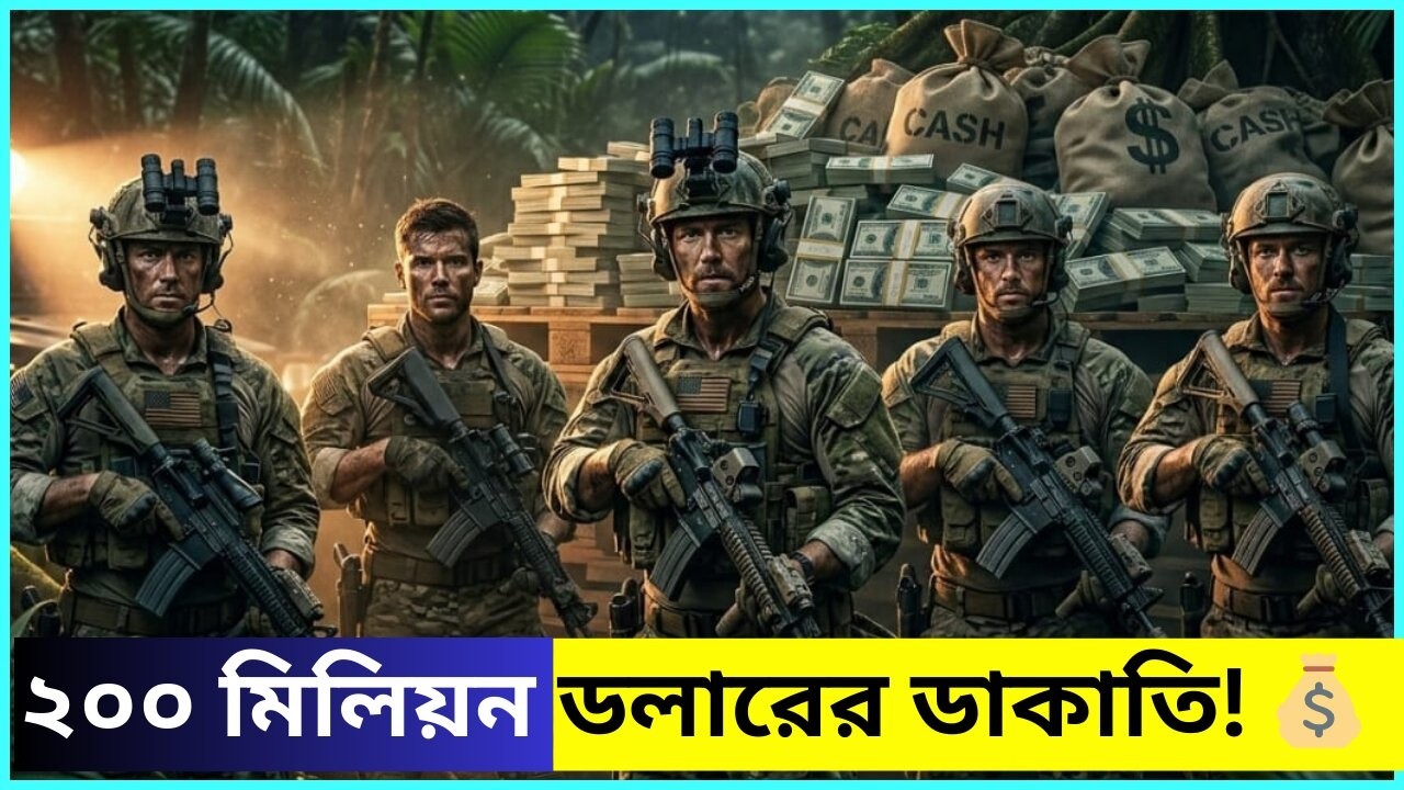 মাফিয়ার বাড়িতে ২০০ মিলিয়ন ডলারের ডাকাতি! | Triple Frontier Explained in Bangla
