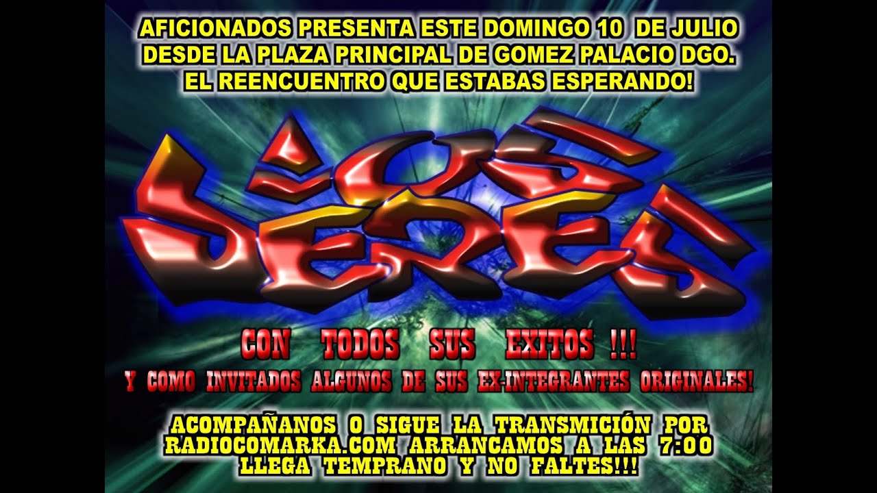 AFICIONADOS DE RADIOCOMARKA PRESENTA: LOS JERES 10 DE JULIO DE 2016