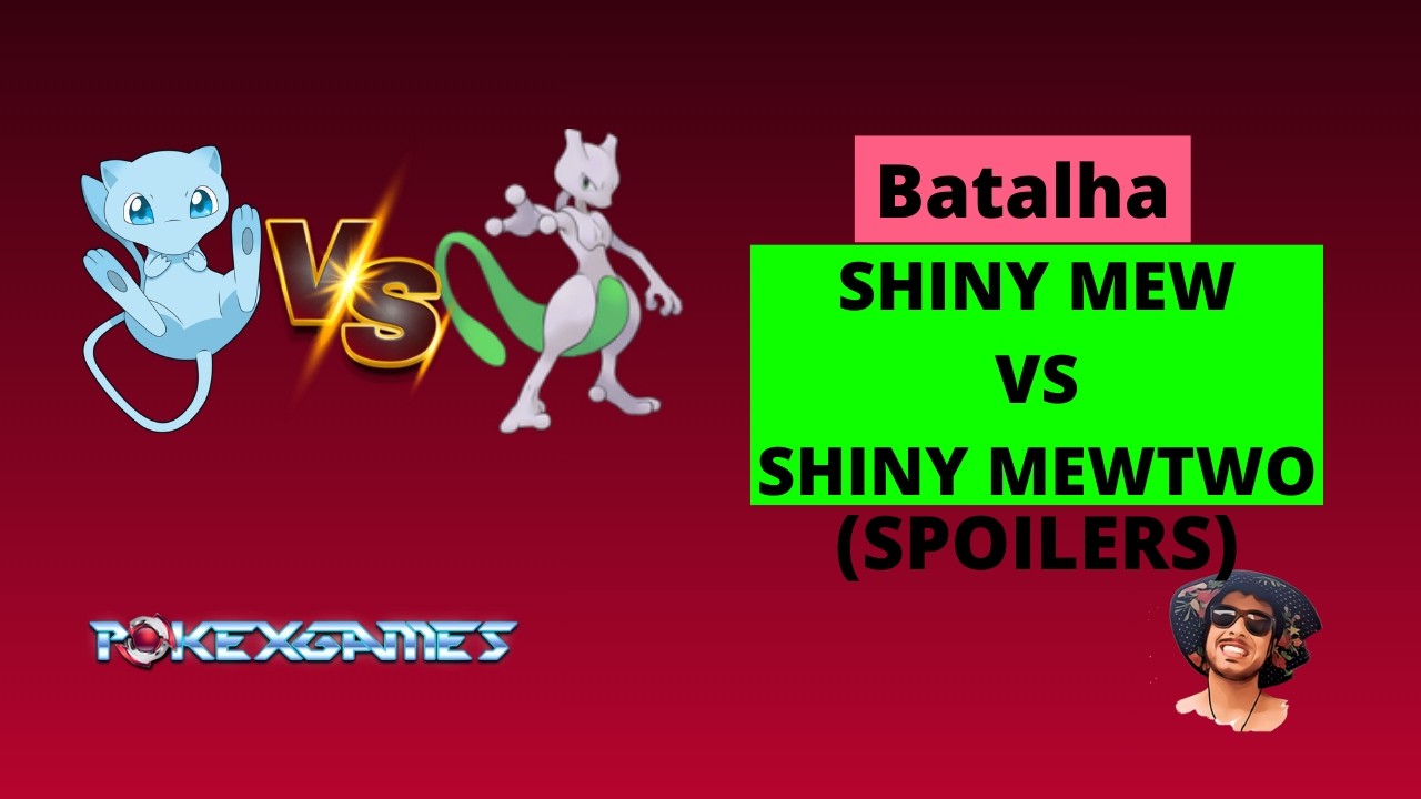 Dungeon Desconhecida - Batalha shiny mew vs shiny mewtwo - Evento de aniversario 15 anos PXG