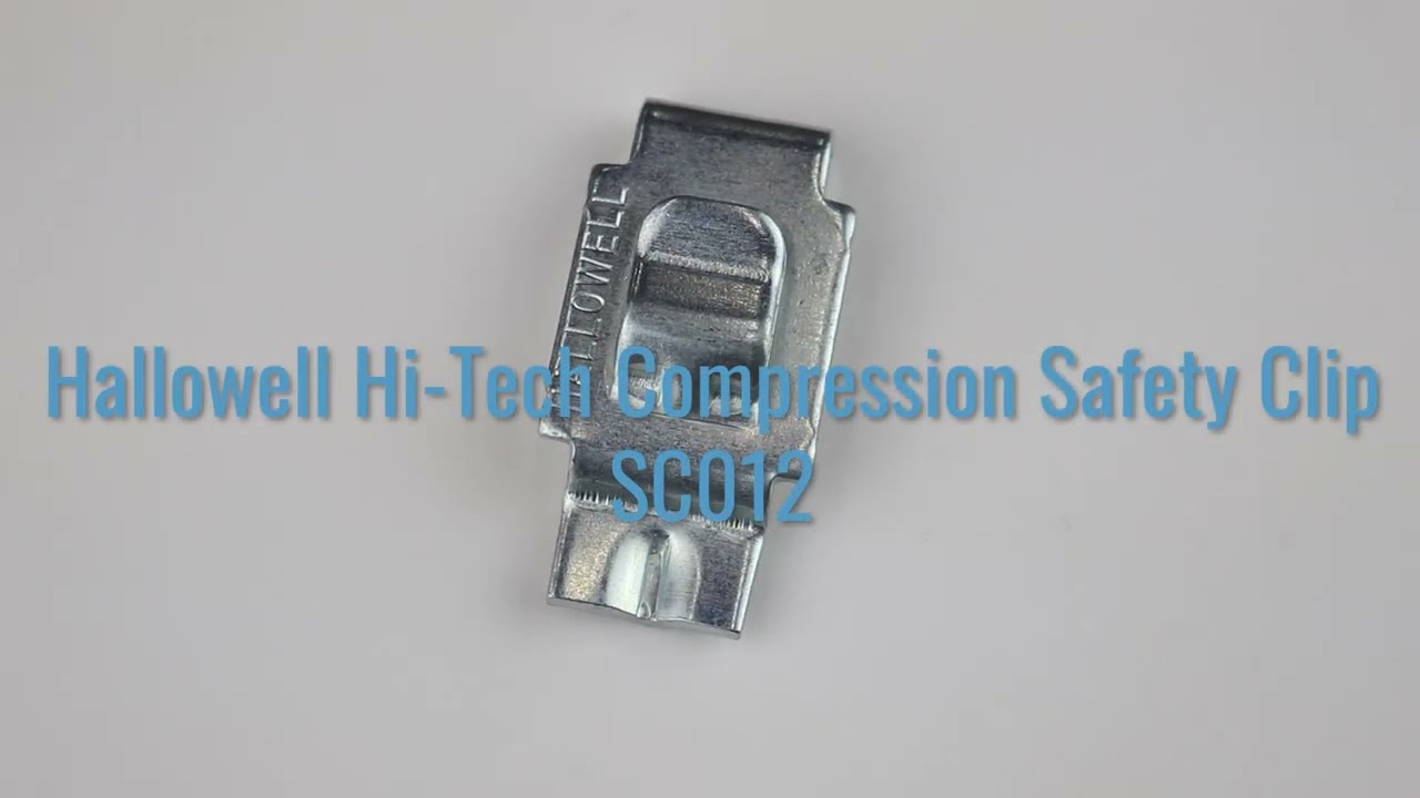 Hallowell Hi-tech Compression Safety Clip