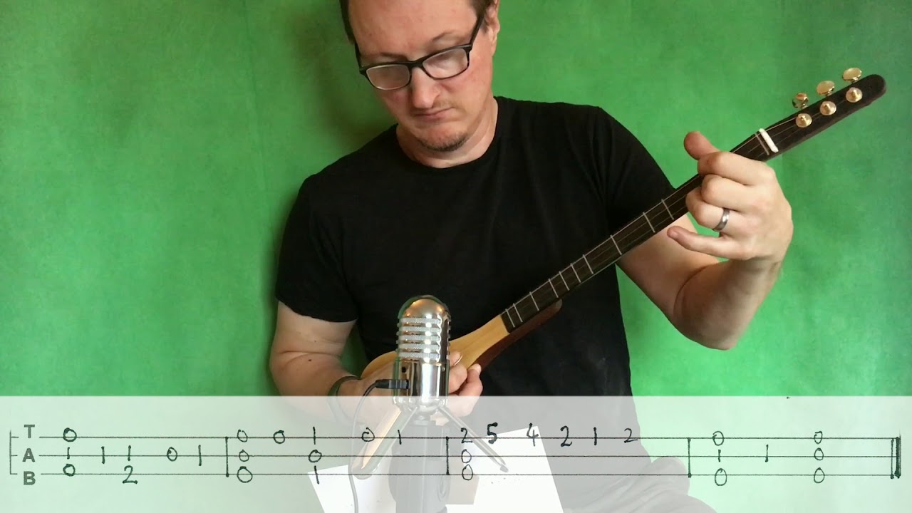 The Parting Glass: Music/Tabs for Stick Dulcimer/Merlin Seagull M4/Strumstick