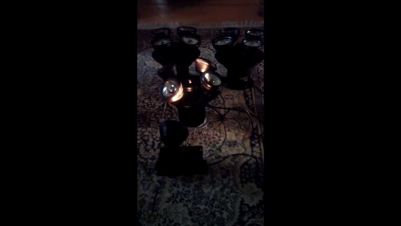 Vintage Disco Lights - 3x Satel Yiti4 und FG-360G