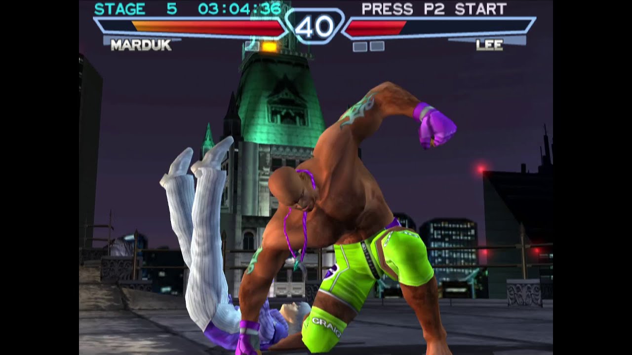 Tekken 4 - Arcade Mode | Marduk