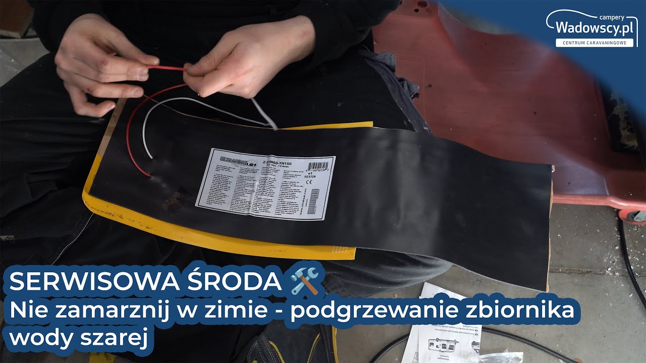 SERWISOWA ŚRODA 16 🛠️ Nie zamarznij w zimie - podgrzewanie zbiornika wody szarej