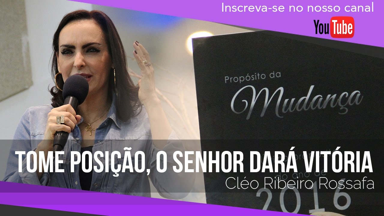 Tome posição, o Senhor dará vitória - Bispa Cléo - HD