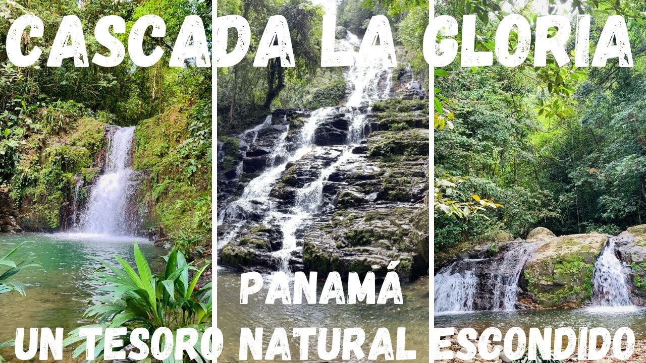 ⛰️🌳 La Gloria Waterfall, A Hidden Natural Treasure PANAMA - SORA #panama 🇵🇦