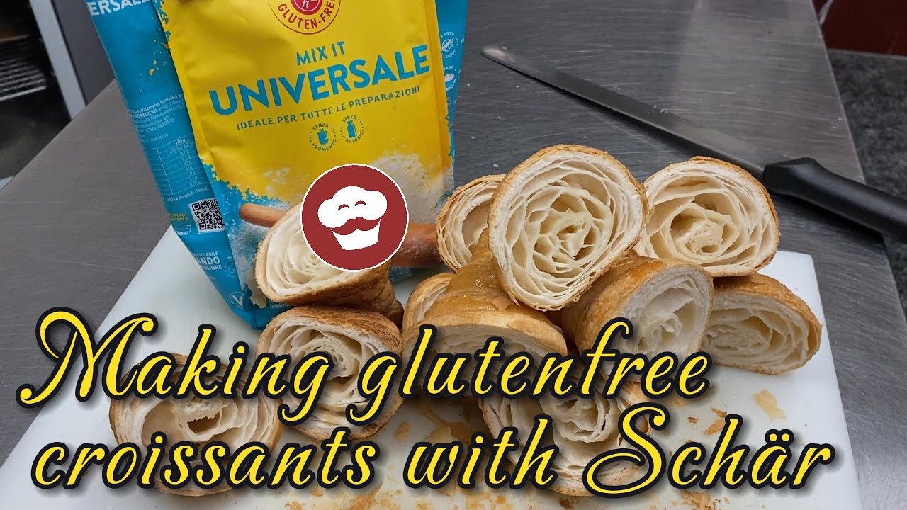 Glutenfree Croissants with Schär 'Mix It Universal' | wheatfree | 100% vegan