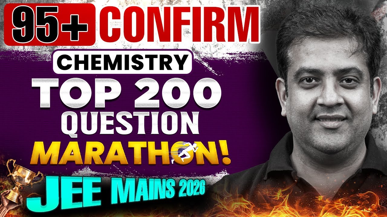 Complete CHEMISTRY MARATHON in 1 Shot | All Concepts & PYQs | JEE 2026