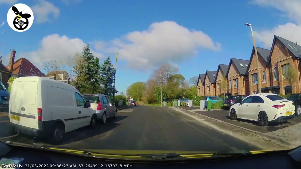 Macclesfield test route at 9:17