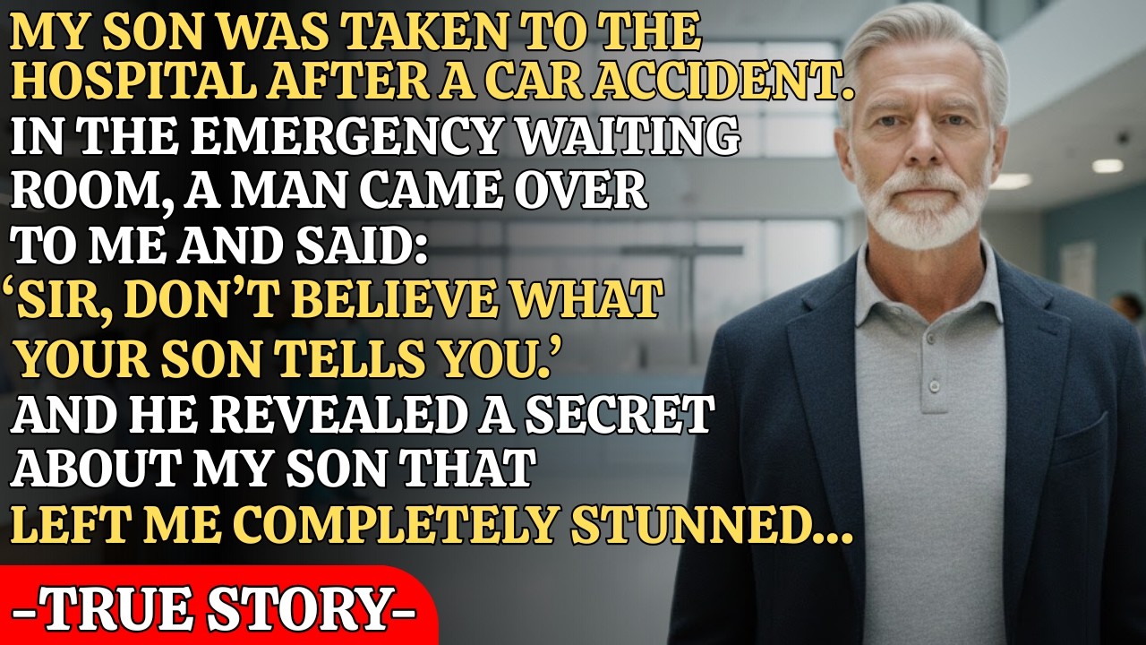 My Son Was In An Accident. But A Man In The Waiting Room Whispered To Me: ‘Don’t Believe What Her...