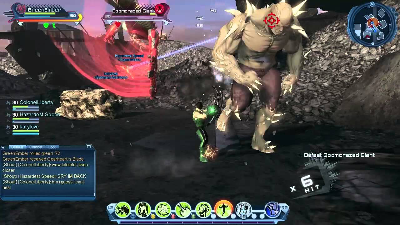 DC Universe Online - Hard Light Controlling Loadout Gameplay