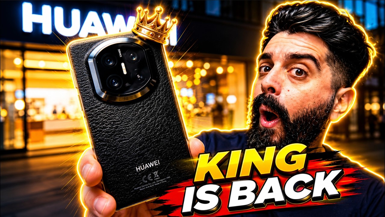 Το Fold ΜΕ ΤΙΣ ΚΑΛΥΤΕΡΕΣ ΚΑΜΕΡΕΣ | Huawei Mate X7