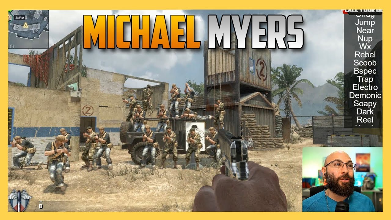 BLACK OPS 1 - Michael Myers - This Bald Guy is RUSTY. | Swiftor