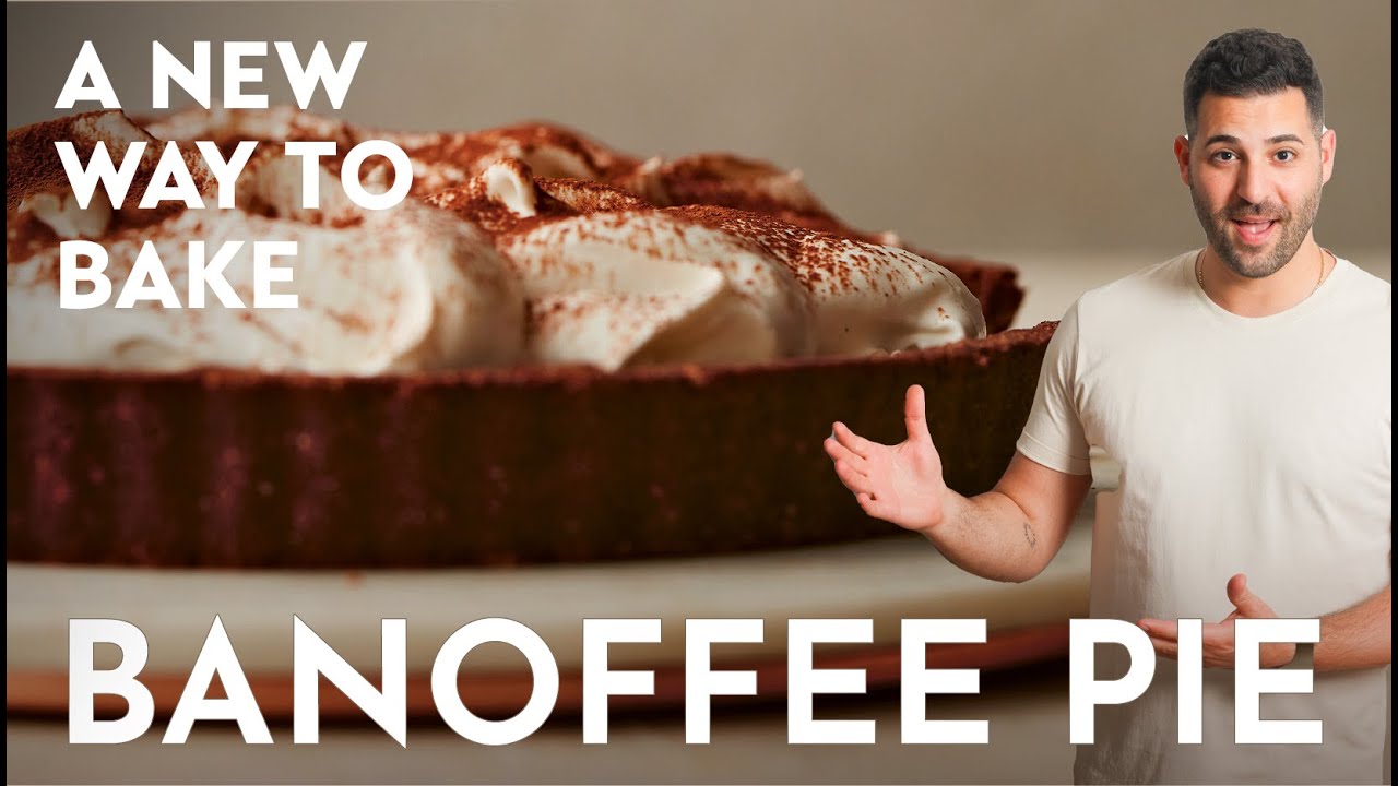 How to make the ultimate Banoffee Pie from scratch, and 100% naturally plant-based