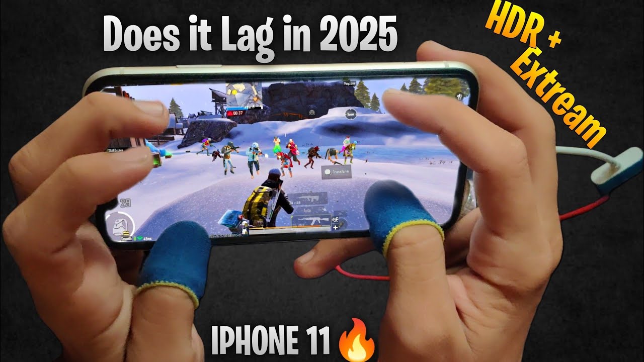 3.5 UPDATE IPhone 11 HANDCAME PUBG🔥IPhone 11 review😱IPhone 11 pubg test