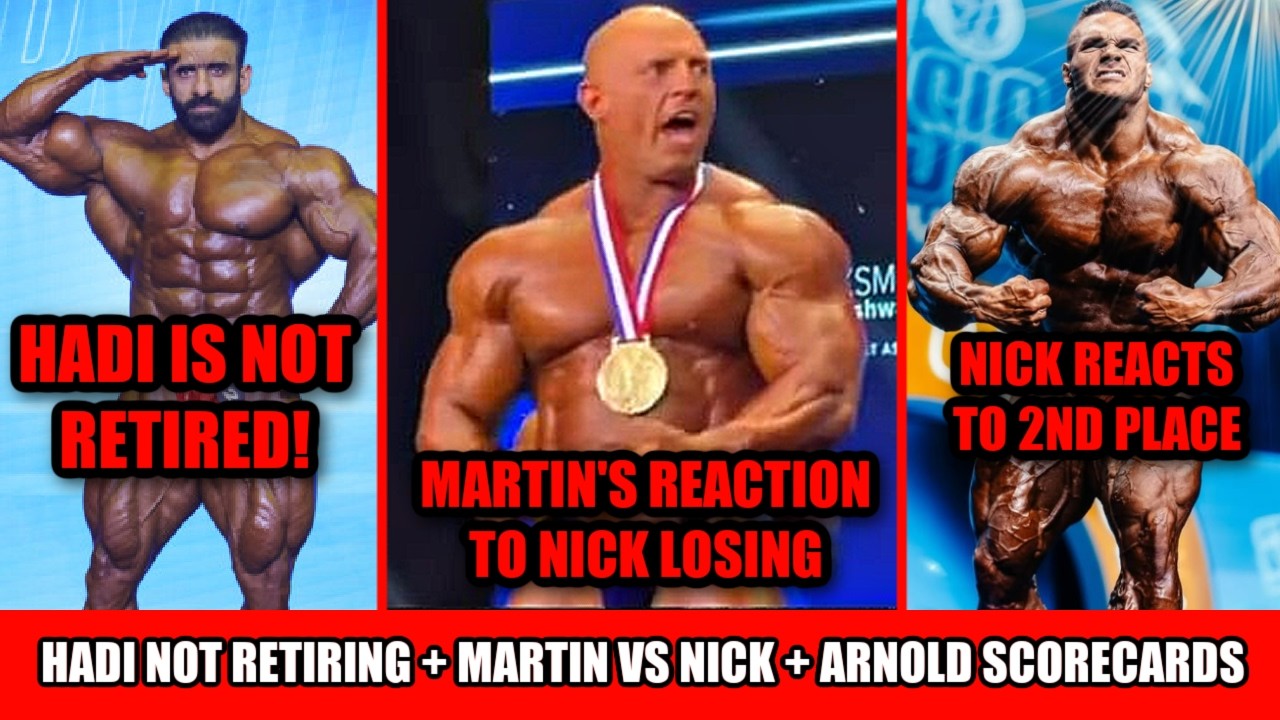 The Martin Fitzwater Situation is Unfortunate + Hadi is NOT Retired + Arnold Classic Scorecards