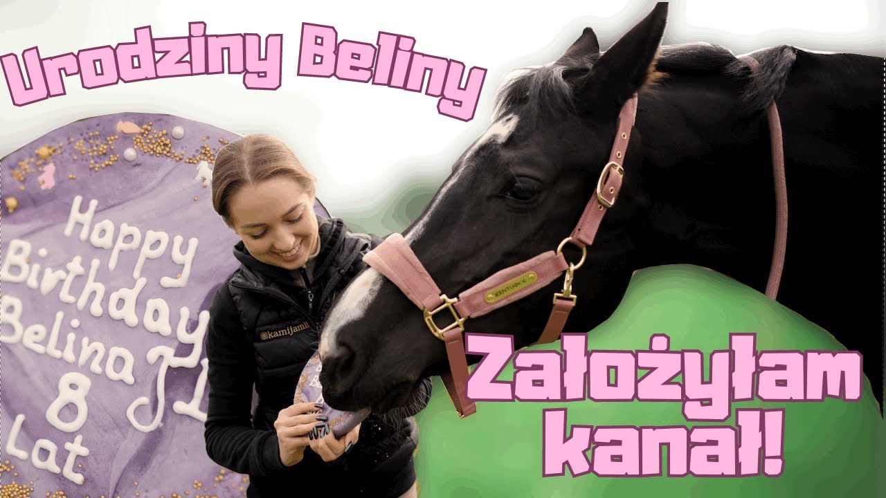 ZAŁOŻYŁAM KANAŁ na YouTube! 🤯 ROBIĘ TORT DLA KONIA🍰 Urodziny Mojej Belusi ❤️