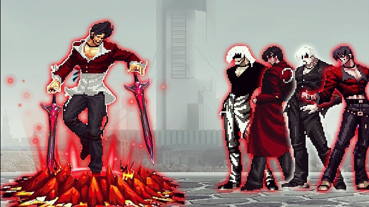 [KOF MUGEN] Samael Vs Super Iori Yagami Team