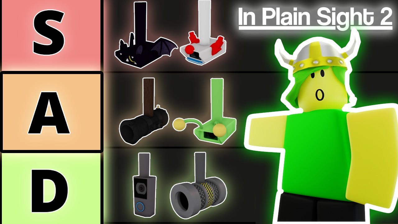 In Plain Sight 2 -  The BEST Camera Tier List