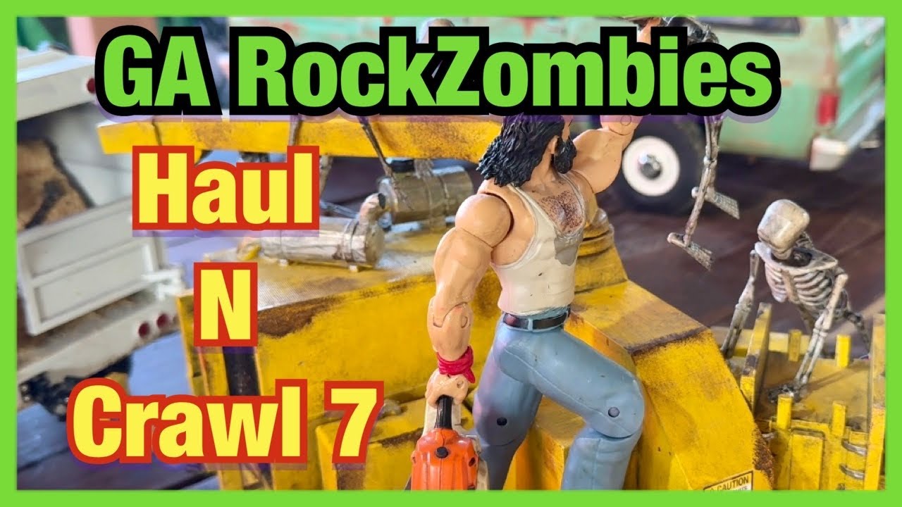 GA ROCK ZOMBIE HALLOWEEN HAUL AN CRAWL 7!