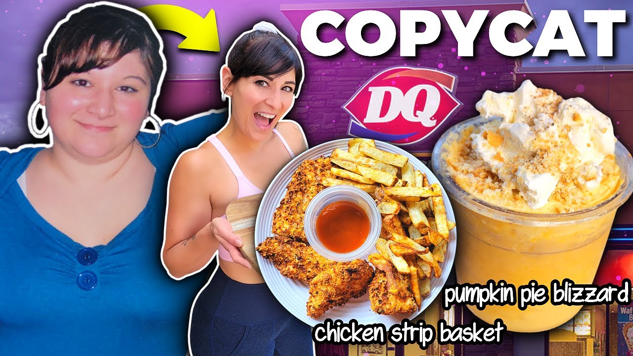 I'm losing so much body FAT eating this copycat Dairy Queen for dinner