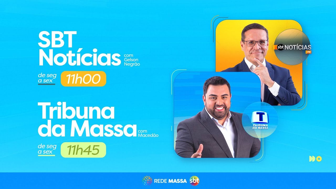 Tribuna da Massa e SBT Notícias - Edição Completa - 29/08/2025