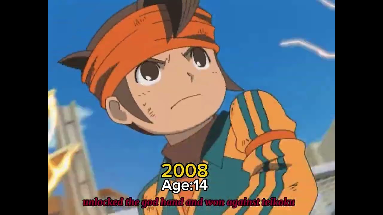 Endou Mamoru over the years || inuzuma eleven || 