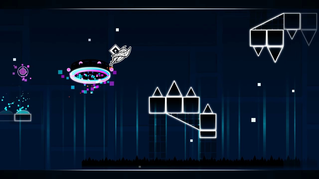 Sinking Travel (XXXL 10-min Layout) by me - Geometry Dash