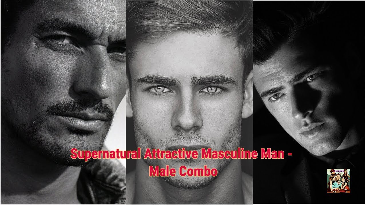 Supernatural Attractive Masculine Man - Male Combo - Subliminal Affirmations