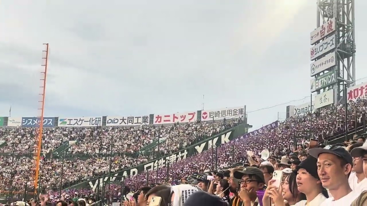 大社vs神村学園　9回裏最後の攻撃　夏の甲子園2024準々決勝
