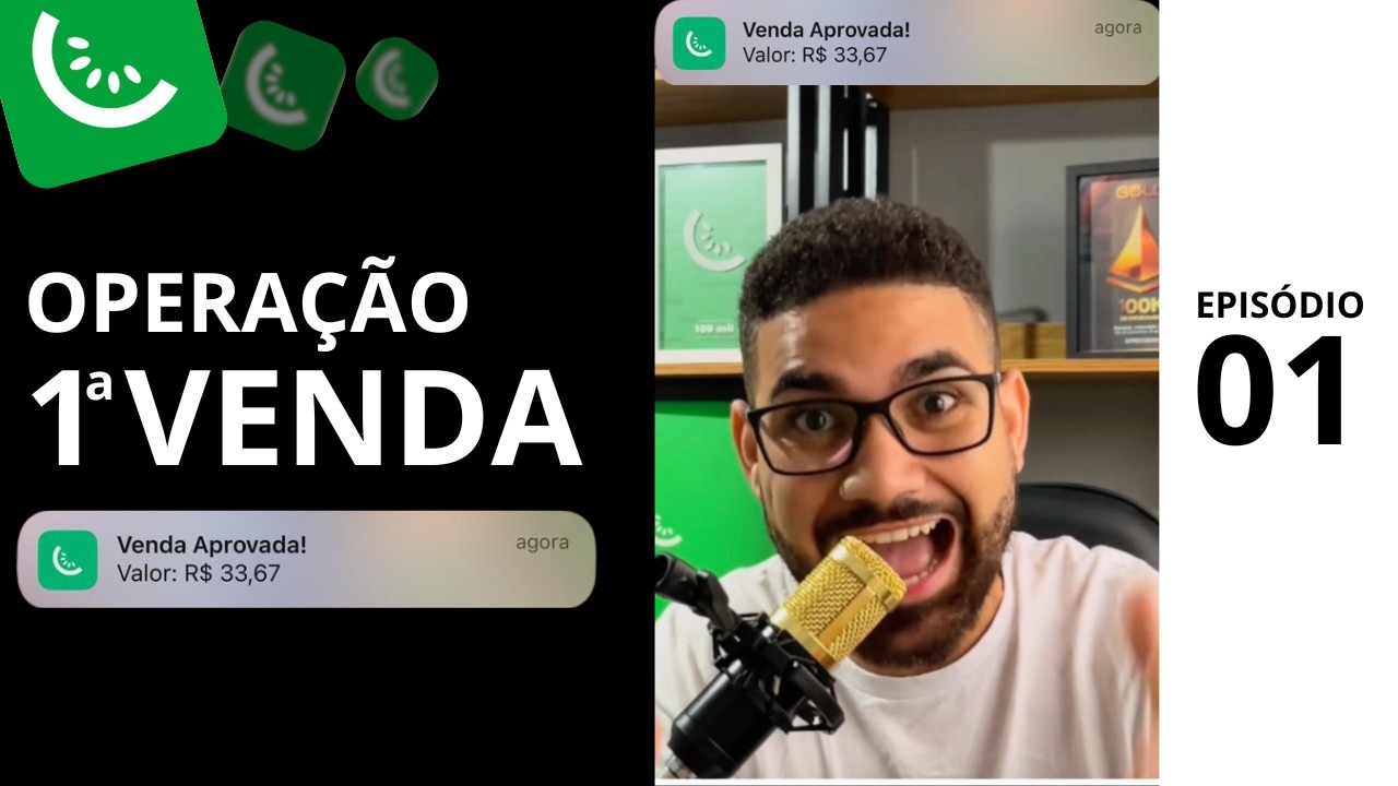 Como Fazer a Primeira Venda e Lucrar R$100 por dia| Operação Primeira Venda – Ep. 1