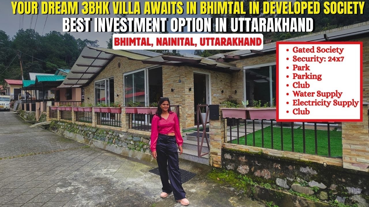 Escape to the Hills: Inside a 3 BHK Villa in Bhimtal, Nainital | House tour