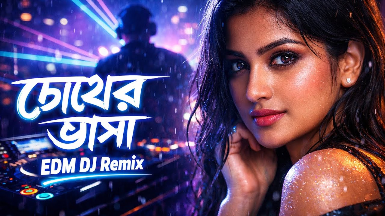 চোখের ভাষা | EDM DJ Remix | Bangla Romantic  Song 2026
