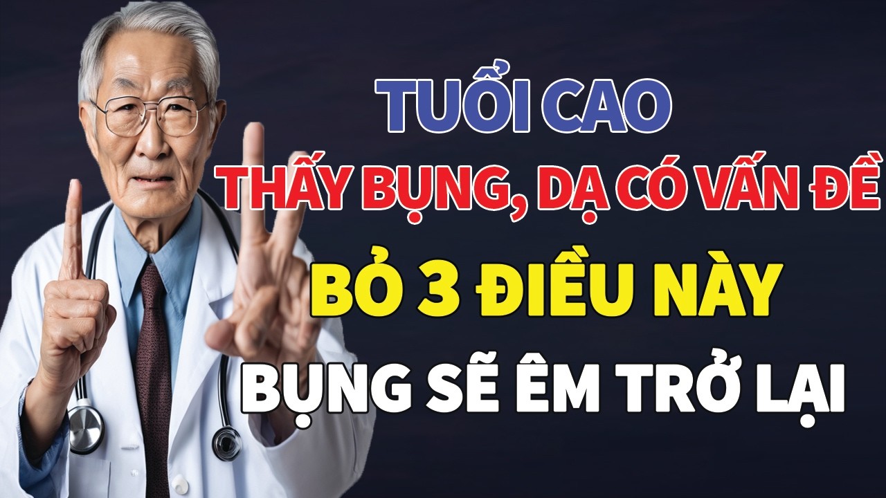 Xin Đừng Hủy diệt Tàn Nhẫn HỆ TIÊU HÓA vì 3 SAI LẦM này