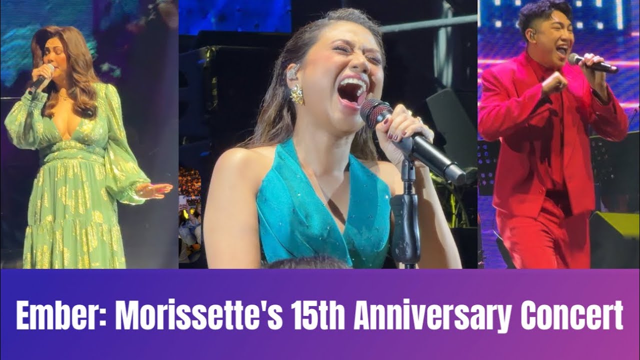 [4K] LIVE REACTION! Ember: Morissette's 15th Anniversary Concert w/ Regine Velasquez, Darren Espanto