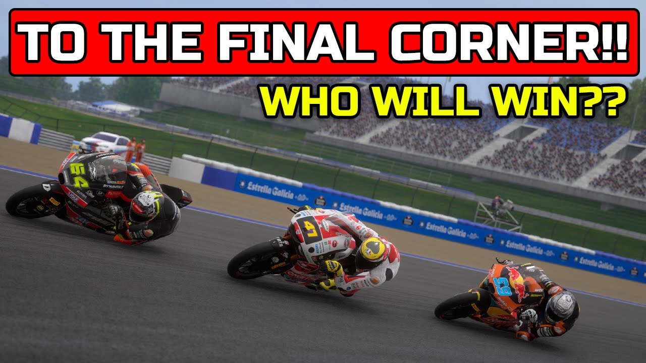 DOWN TO THE FINAL CORNER!! - Who will win this Moto3 race? - MotoGP 25