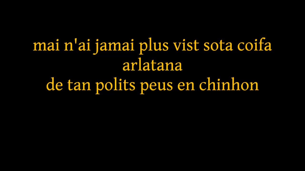 L'ARLATANA - chanson occitane - P&egrave;ire Pascal 1980