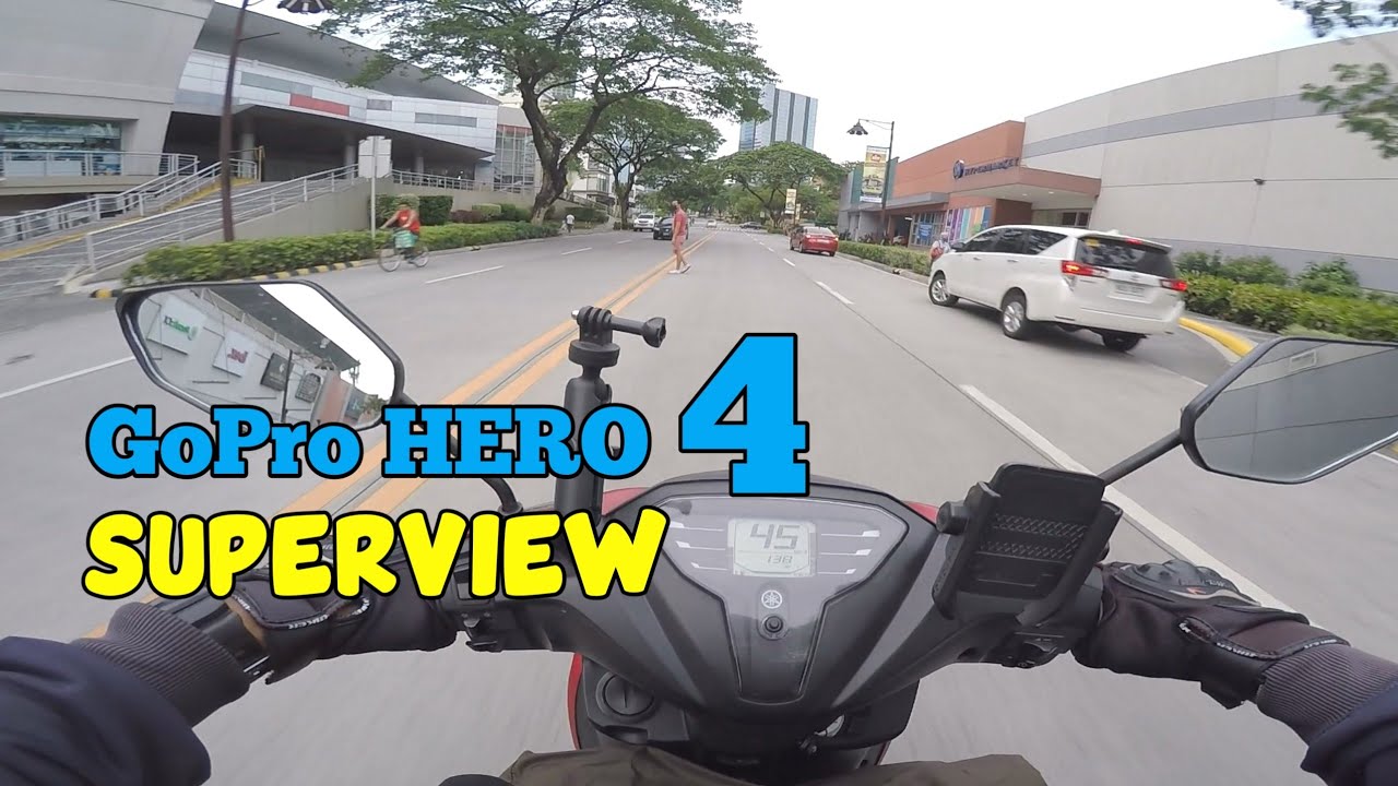 gopro hero 4 superview best for motovlogging | worth it pa din gamitin