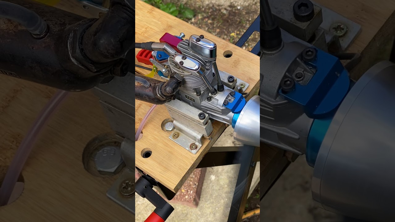 Saito FA 125 Converted to Petrol
