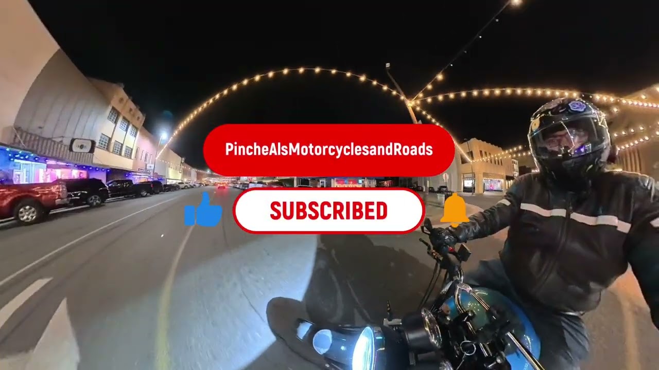 ASMR - Interceptor 650 Night ride Texarkana AR