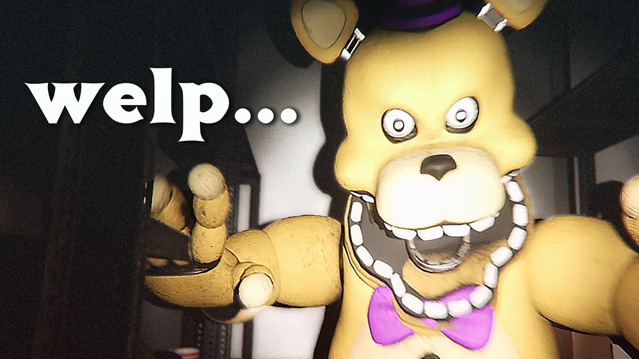 You Are COOKED if they SEE YOU in this FNAF Game... | Those Nights at Fredbears : New Destiny