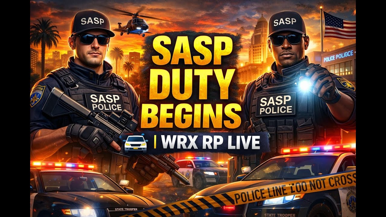 “SASP Duty Begins 🚔Yamraj singh reporting | WRX RP Live” #wrx #gtarp #sasp @wrx2